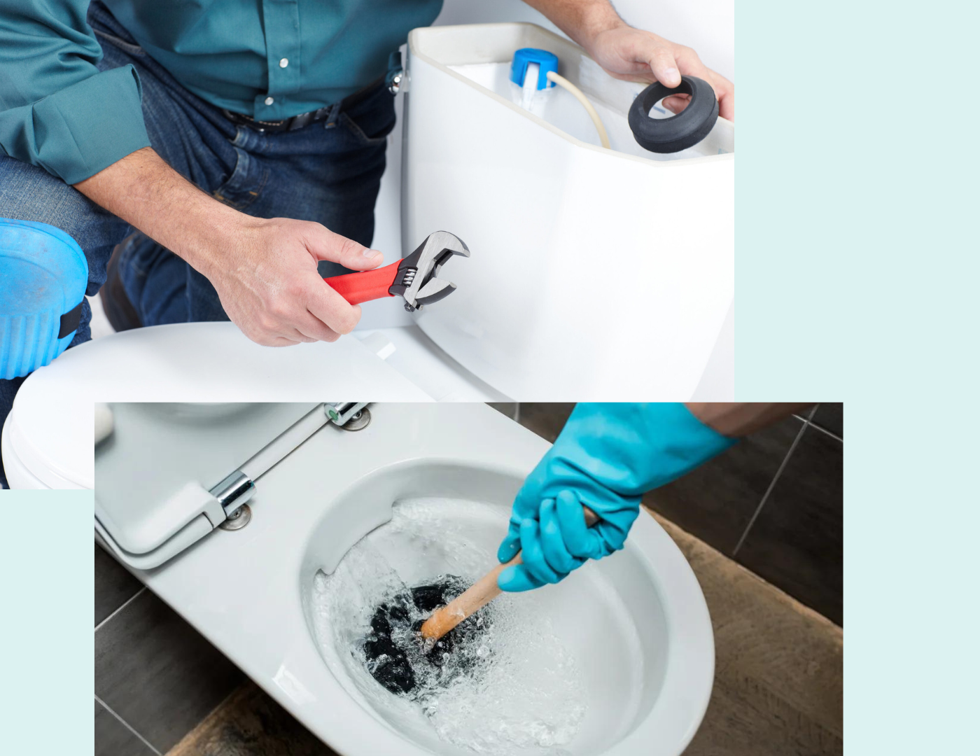  call us to repair your toilet problem today. Our plumbers are near you and ready  